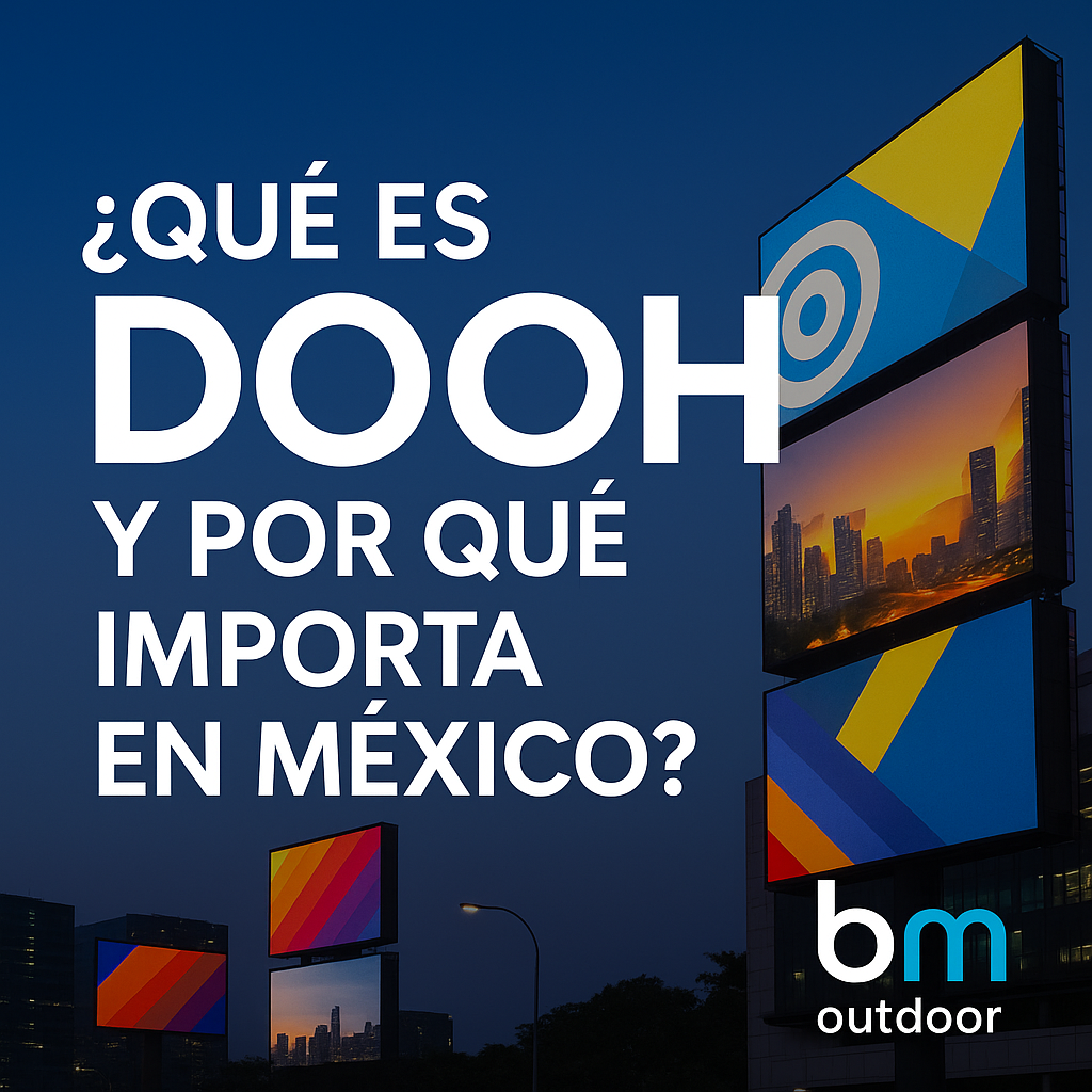 ¿Qué es DOOH y por qué importa en México?