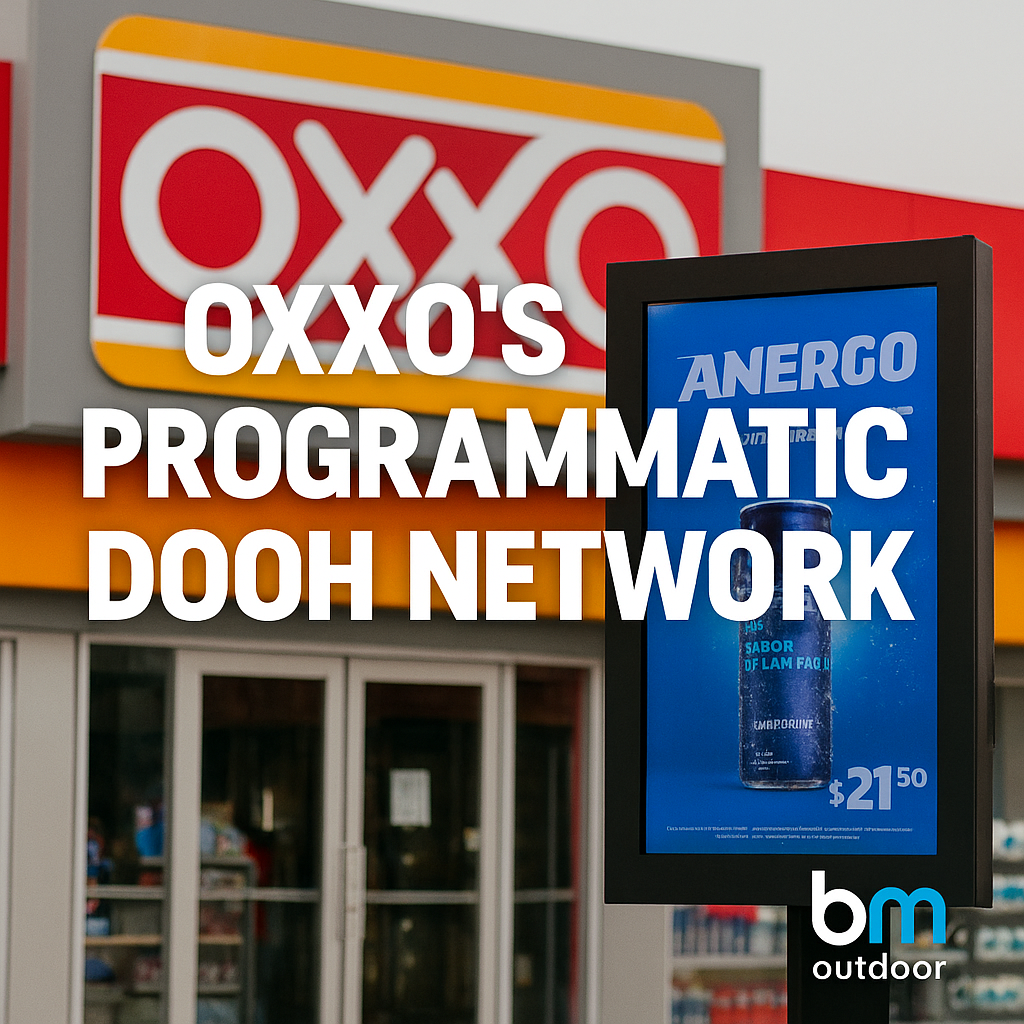 Cómo la Red DOOH Programática de OXXO está Transformando la Publicidad en Tienda en México